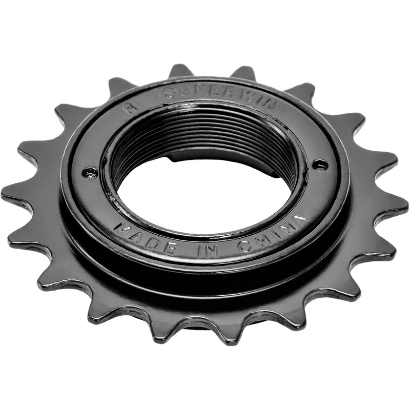 Hycline Single Speed Bicycle Freewheel 18T, Bike Freewheel-BLACK