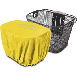normani Bicycle Basket Rain Cover Waterproof Universal Cover XXL Colour Signal Yellow