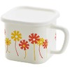 Tamahashi ADR-31 Storage Container, Square Pot, Enamel, 55.1 fl oz