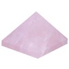 Energy Statue Pink Ancient Egypt Rose Quartz Pyramid, Crystal Pyramid,