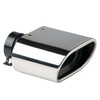 Sumex 4008075 DTM-2 Rectangular Exhaust Trim Stainless Steel