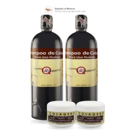 2 Shampoo Yeguada La Reserva 100 Original 2 Colageno Chico                                                                                            