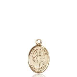Gold Filled St. Ursula Pendant