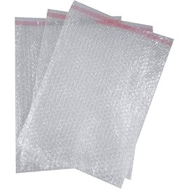 Bubble Pouches Self Seal Bubble Pouches Clear Bubble Wrap Peel And Seal Strip 30mm Lip Clear Pouches Self Seal Envelop 280mm x 360mm (11''x14'') - 25-150 Pouches HTUK (150)