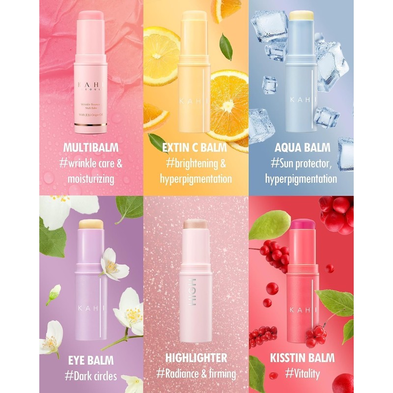 Wrinkle Bounce Multi Balm by Kahi for Women - 0.31