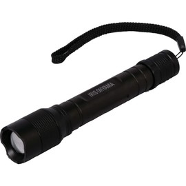 Iris Ohyama LWK-200Z LED Flashlight, Handy Light, Zoom Function, 200 Lumens, Newest Powerful, Disaster Preparedness Goods, Camping, Climbing
