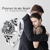 DAOSHANG Urn Ring for Ashes for Women 925 Sterling Silver