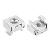 sourcing map M5 x 0.8mm Cage Nut, 5Pcs Snap-in Cage