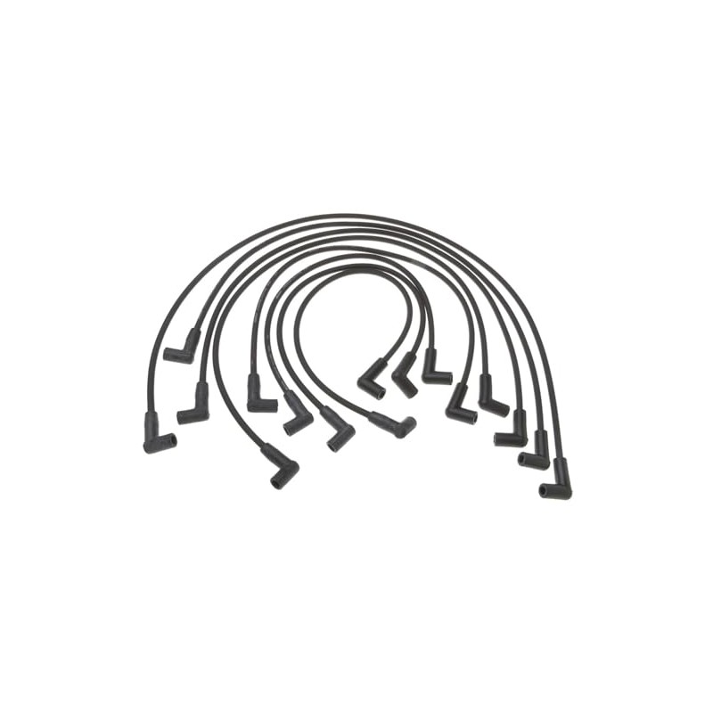 ACDelco Professional 9608U Juego de Cables de Bujía, Negro