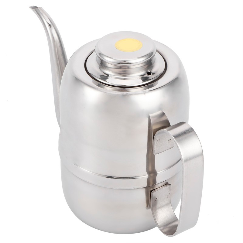 Stainless Steel Water Pot Oil Can Home Leakproof Soy Sauce