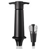 Vacu Vin Black Plastic Wine Pump with Spout 5 x