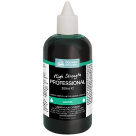 Squires Kitchen Cactus Green Professional Edible Food Colouring Liquid 200ml