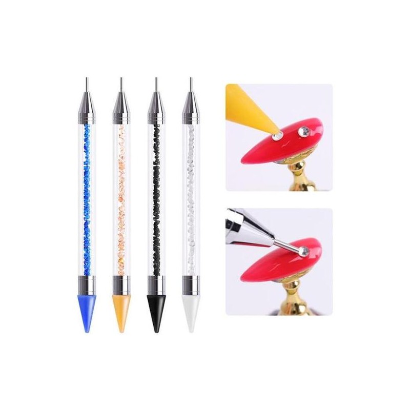 Other brands Nail tools, double-head nail stone picker, gel pedicure