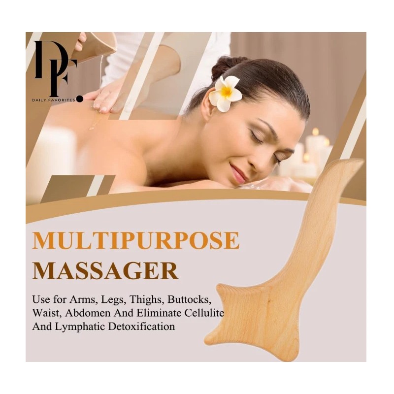 10-in-1 Wood Therapy Massage Tools – Lymphatic Drainage Massager Maderoterapia