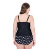 Ulla Popken Bellieva Women's Plus Size Plus Size Tankini Top