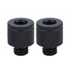 2pcs 3/8 to M6 M8 M10 M12 Camera Screw Tripod