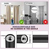 Lwiiom Heavy Duty Curtain Rods,1 1/4" Large Diameter Premium Nonadjustable