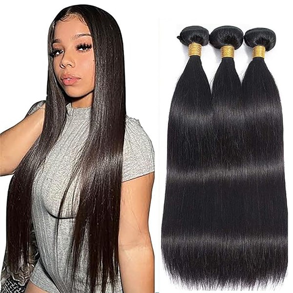 Hxxcoup Bundles Human Hair Bundles Straight Human Hair Brazilian Real