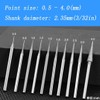 Luo ke 10 Pcs Cone Shape Diamond Burr Set -