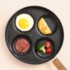 Four Hole Frying Pot Non-stick Cooking Pan Breakfast Maker with