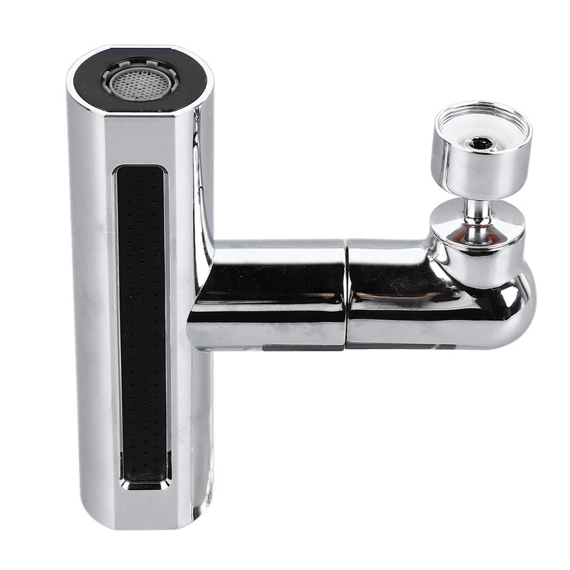 Waterfall Universal Faucet Extender Copper and ABS Anti Splashing Bathroom