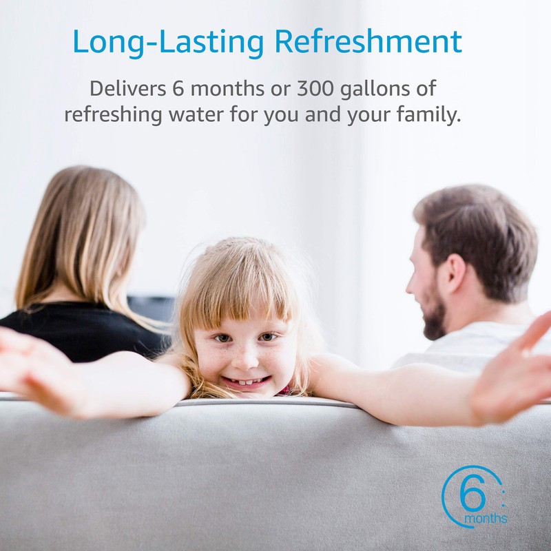 AQUA CREST 836848 Fridge Water Filter, Replacemen for Fisher &