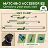 Eco Chic Recycled Reflective Dog Collar Soft Adjustable Pet Collar