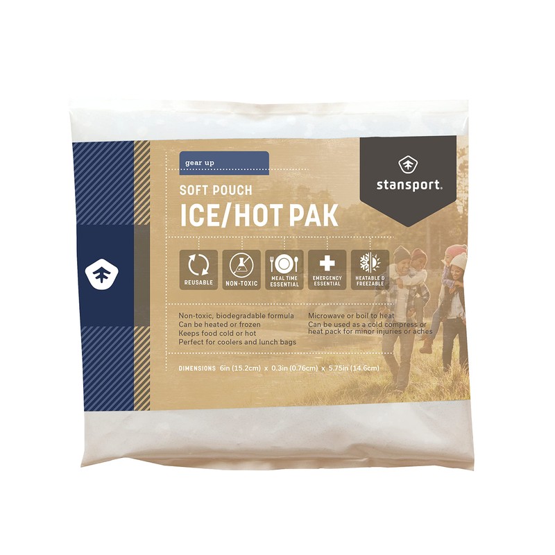 Stansport Soft Pouch Ice/Hot Pak - Small, Multi