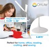 OttLite Dual Shade LED Desk Lamp - 3 Color Temperature