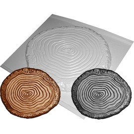 dennycraftmoulds.co.uk Tree Trunk Stepping Stone Mould Reusable ABS Plastic Mold For Making Concrete Garden Paving Slabs