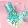 TEHAUX 2pcs Crystal Sequins for Nail Art and Makeup Light