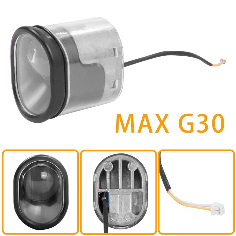 Felixstory Scooter Headlight Front Light for Ninebot Max G30P/ G30LP