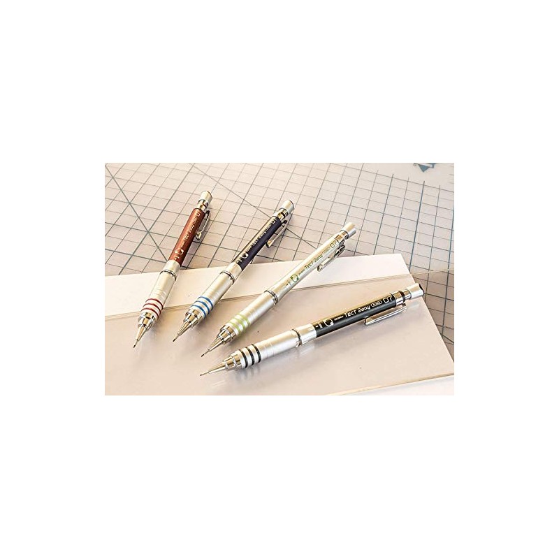 Zebra Pen Steel M Mechanical Pencil Eraser Refills, 2 Packs