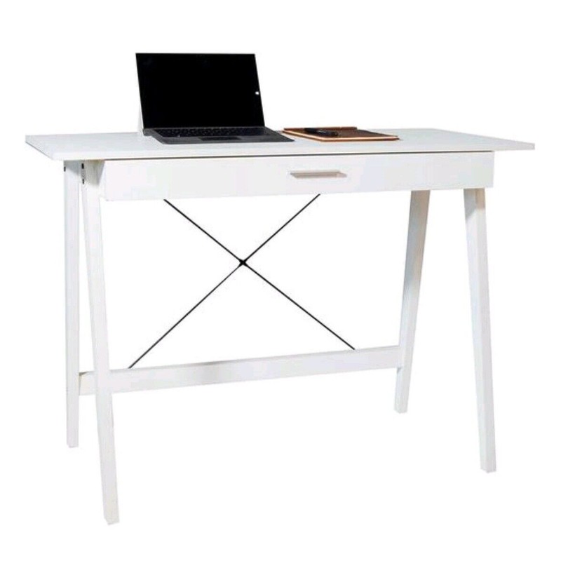 Onespace White Newport Desk With Drawer