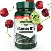Natures Aid Vitamin B12, Methylcobalamin, One-A-Day, Cherry Flavour, 180 Tablets