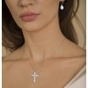 STARCHENIE Cross Necklace for Women 925 Sterling Silver Crucifix Pendant