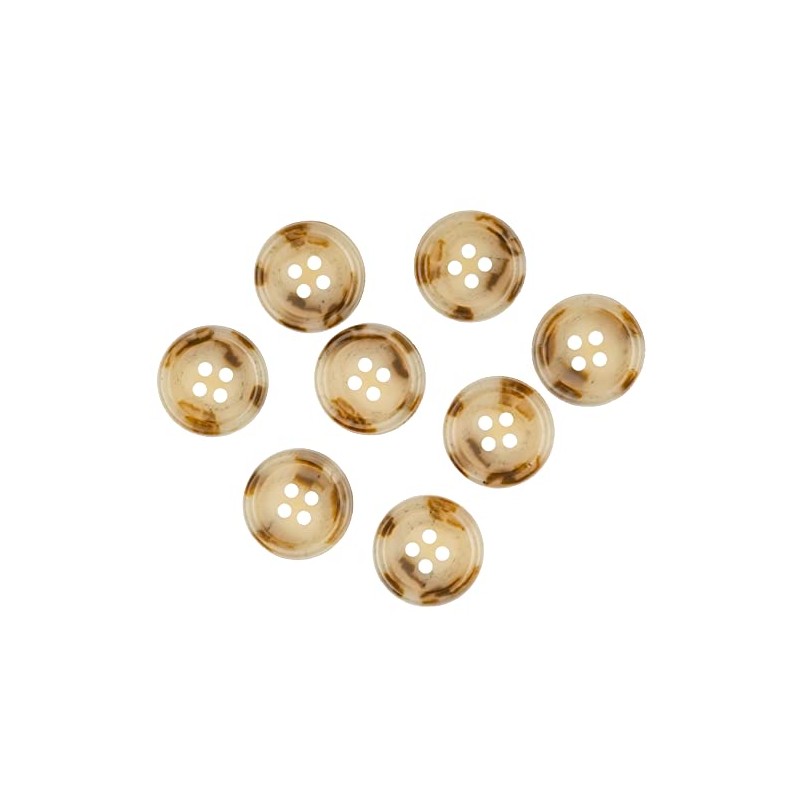 Mibo Buttons & Accessories 10pcs Urea Imitation Horn Suiting &