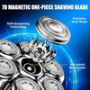 7 Head Magnetic Shaver Head Replacement For SHPAVVER/Wyklaus/Cyruzi Shaver