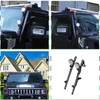 A-Pillar Light Mount Bracket Compatible with Hummer H2 2003-2009 Accessories,