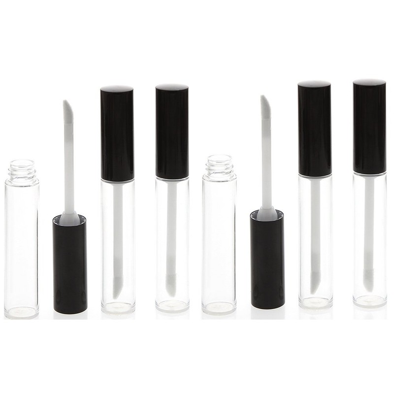 Crystal Clear Lip Gloss DIY Empty Bottle with applicator Cap