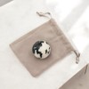 Pandiui23 Natural Polished Zebra Ball, Polished Crystal with Energy Properties,