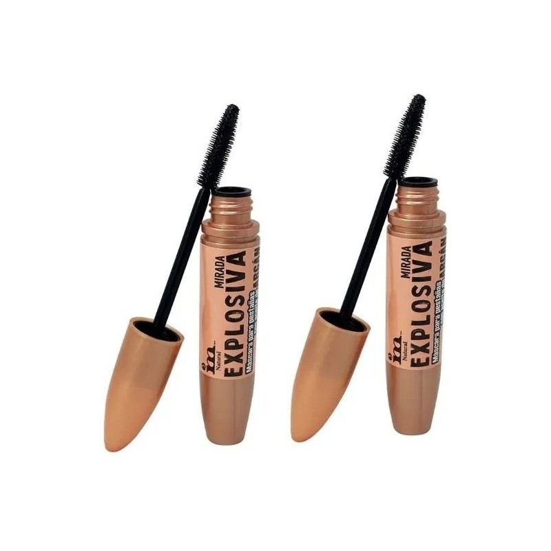2pack Mascara Pestañas Mirada Explosiva Im Natural Longitud Color Negro