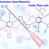 100 Pcs 18 Gauge 1.5 Inch Sterile Disposable Lab Supplies,