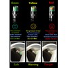 ANKI HAPPIGO 4Pcs 32-to-35 PSI Car Tire Pressure Monitor Valve