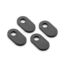 Motorcycle Binker Adapter Plates Indicator Plates CNC Aluminium Mounting Plates Suitable for Triumh-Ducati (SA1301)