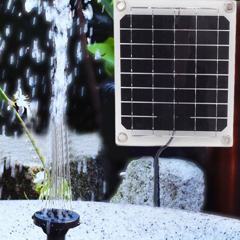 Solar Water Pump 5V 10W Monocrystalline Silicon IP65 Waterproof Solar
