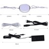 Puck Lights Under Cabinet Lighting,12V LED Dimmable Kitchen Counter Lights