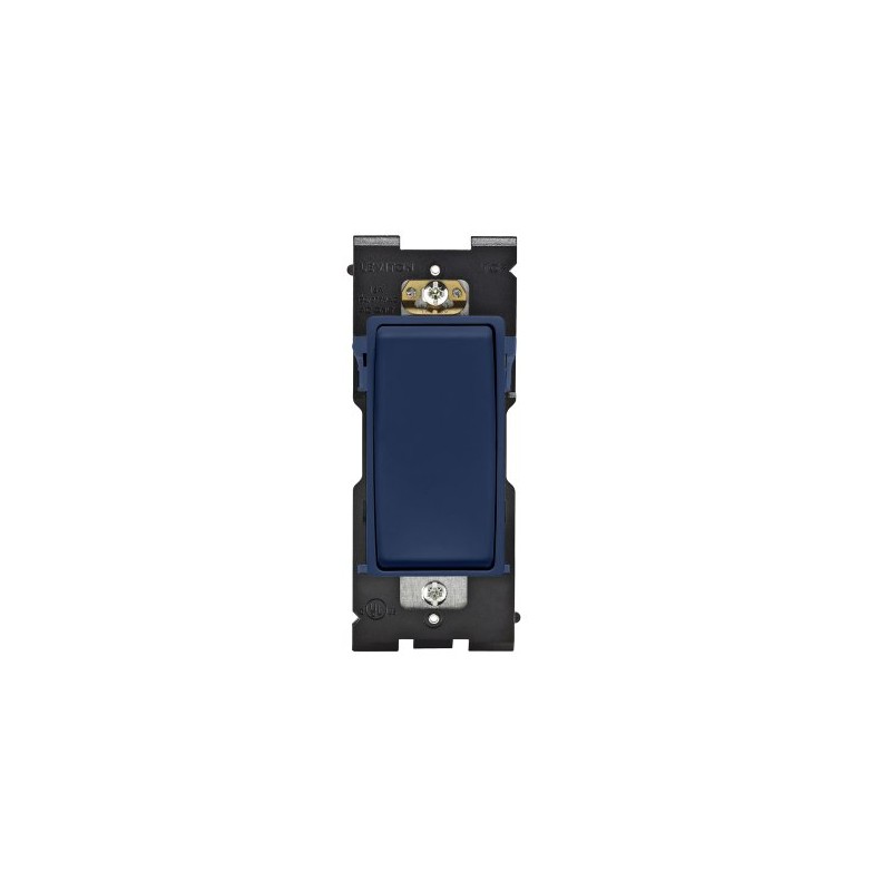 Leviton Renu Switch RE154-RN for 4-Way Applications, 15A-120/277VAC (Rich Navy)