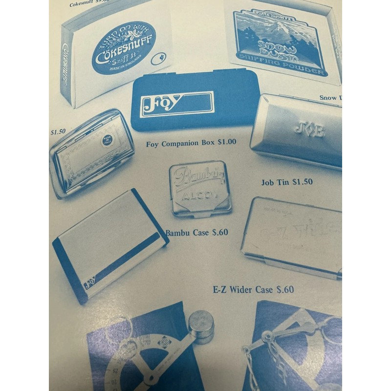 Foy Brings Joy Vintage Unused Collectors Item Plus Rolling Paper