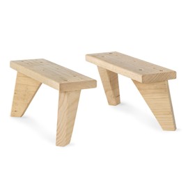 Juego de 2 patas dynamic de pino macizo